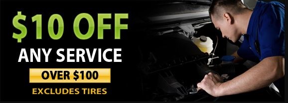 10 Off Auto Service of 100 or More